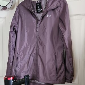 Under Armour Women's Lavender Windbreaker Jacket